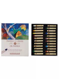 Set of oil pastels Sennelier 24 pcs landscape