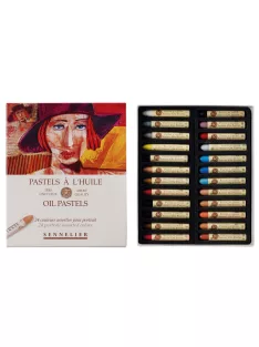 Set of oil pastels Sennelier 24 pcs portrait