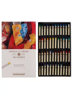 Set of oil pastels Sennelier 48 pcs basic shades