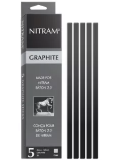 Nitram Graphite Block – 3B 5 pcs