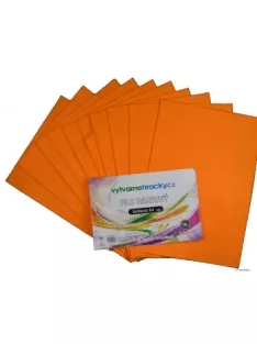 Felt A4 10 pcs - light orange