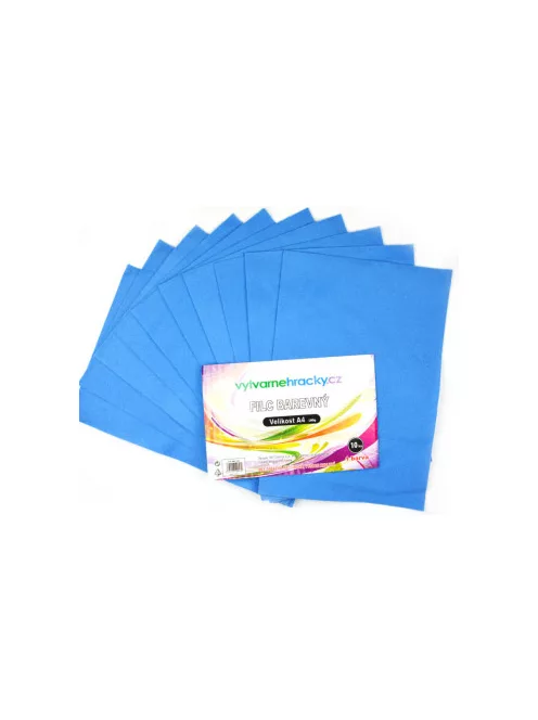 Felt A4 10 pcs - light blue