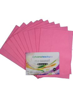 Filc A4 10 db - rózsaszín