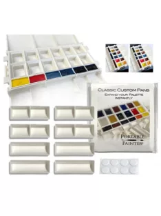   Watercolour pans Portable Painter – Classic Palette Expension 8 pcs