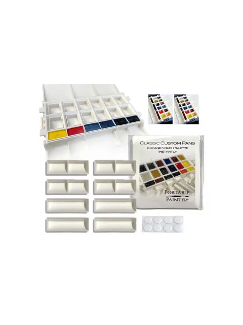 Watercolour pans Portable Painter – Classic Palette Expension 8 pcs
