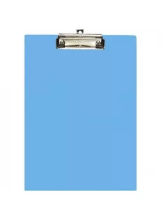 Világoskék A4 csíptetős tábla