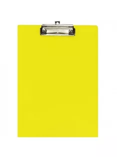 A4 sárga csíptetős tábla