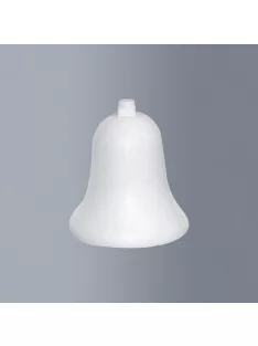 Polystyrene bell, height 8cm