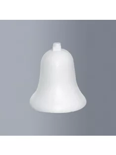 Polystyrene bell, height 9.5cm
