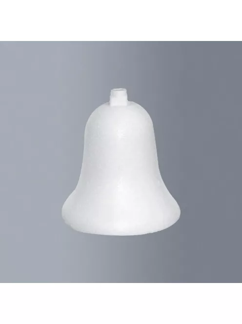Polystyrene bell, height 9.5cm