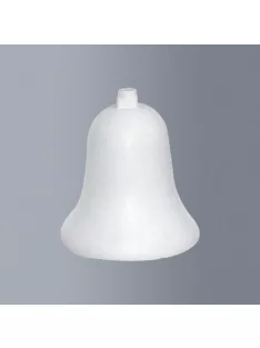 Polystyrene bell, height 11cm