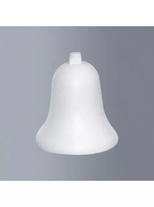 Polystyrene bell, height 11cm