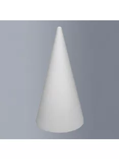 Polystyrene cone, height 25cm