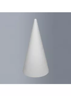 Polystyrene cone, height 12.5cm