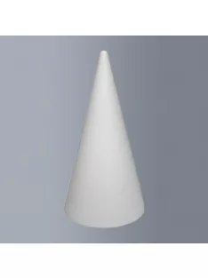 Polystyrene cone, height 20cm