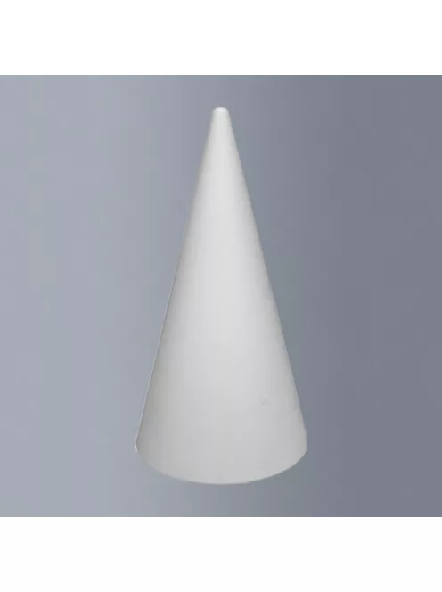 Polystyrene cone, height 20cm