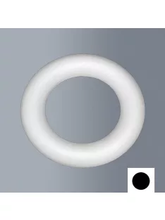 Polystyrene wreath, diameter 22cm