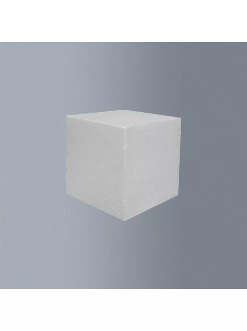 Polystyrene cube 4x4x4cm