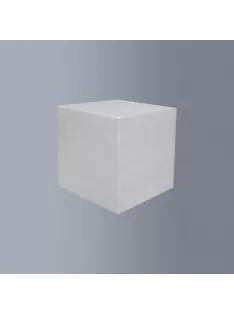 Polystyrene cube 7x7x7cm
