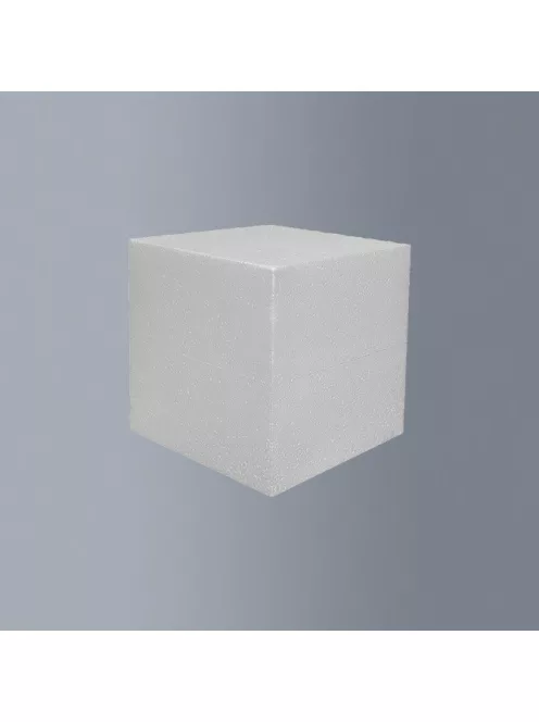 Polystyrene cube 8x8x8cm