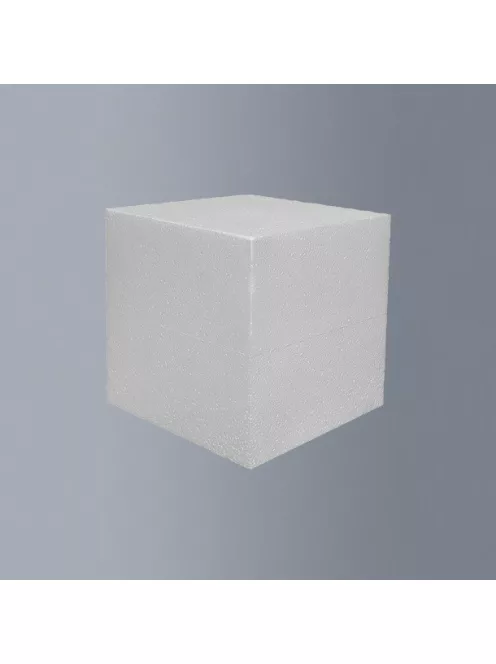 Polystyrene cube 10x10x10cm