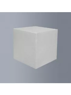 Polystyrene cube 15x15x15cm