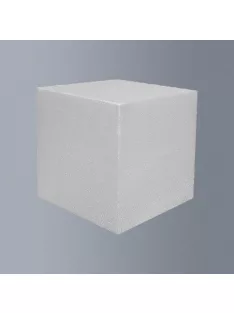 Polystyrene cube 20x20x20cm