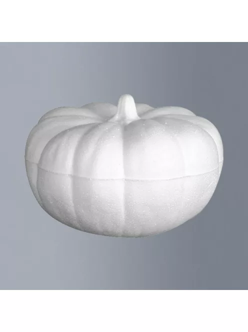 Polystyrene pumpkin 12.5x8.5cm