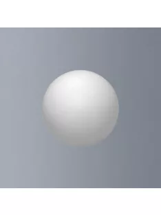 Polystyrene ball white diameter 5cm