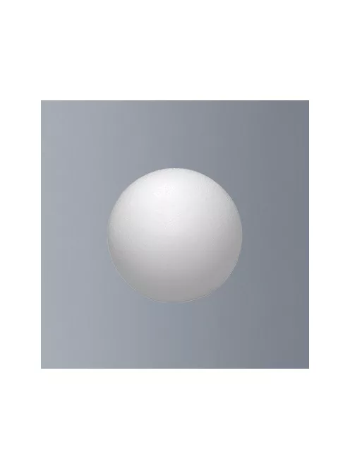 Polystyrene ball white diameter 6cm
