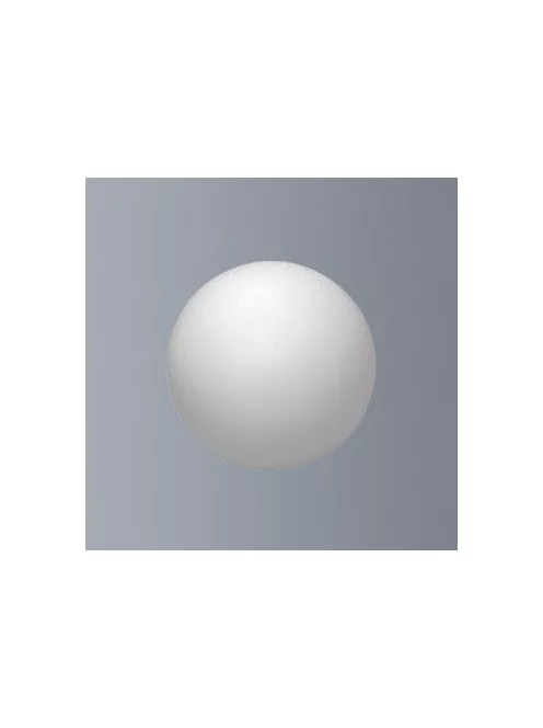 Polystyrene ball white diameter 8cm