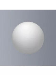 Polystyrene ball white diameter 9cm