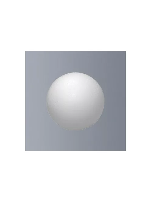 Polystyrene ball white diameter 9cm