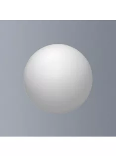 Polystyrene ball white diameter 10cm