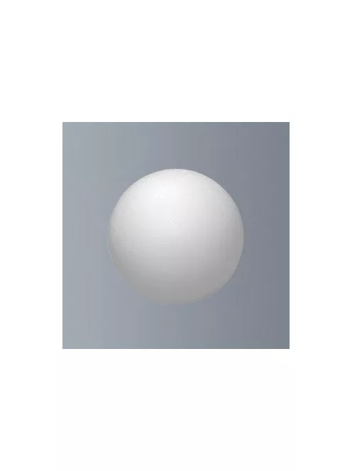 Polystyrene ball white diameter 10cm