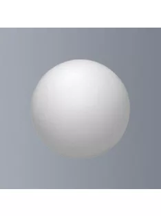 Polystyrene ball white diameter 11cm