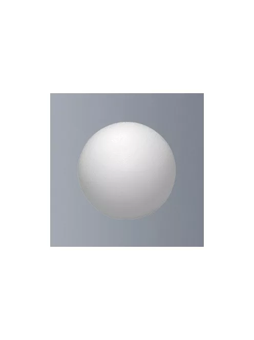 Polystyrene ball white diameter 12cm