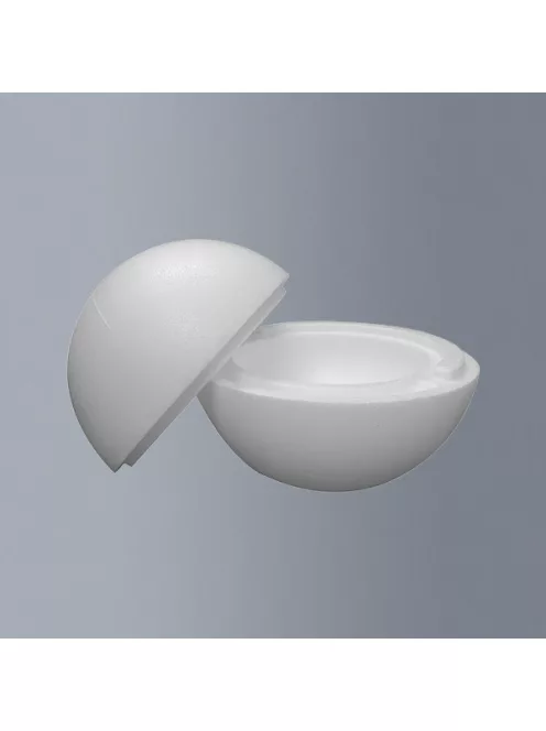 Polystyrene ball white diameter 15cm