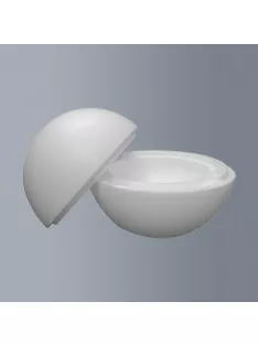 White polystyrene ball diameter 25cm