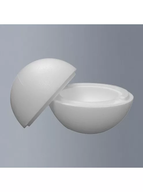 Polystyrene ball white diameter 30cm