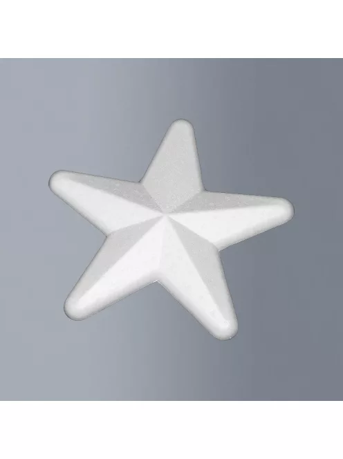 Polystyrene star, diameter 13.5cm