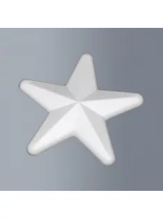 Polystyrene star, diameter 15cm