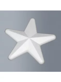 Polystyrene star, diameter 20cm