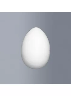 Polystyrene egg, height 5cm