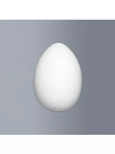 Polystyrene egg, height 6cm