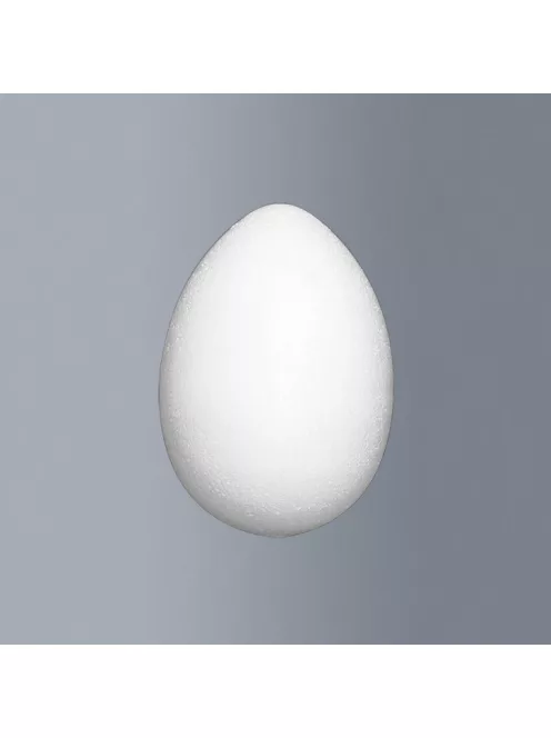 Polystyrene egg, height 6cm