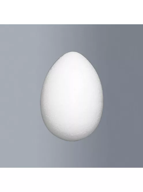 Polystyrene egg, height 7cm