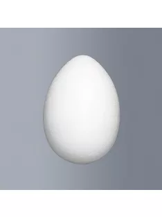 Polystyrene egg, height 10cm