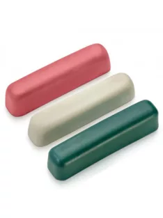 Set of abrasive pastes 25g 3pcs - green, red, white