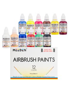 Meeden airbrush festékkészlet 12x30ml